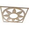 Ekena Millwork Blume Wood Fretwork Pierced Ceiling Medallion, Birch, 18"OD x 6 1/4"ID x 1/4"T CMWP18X18X0250BLBI - alternate 5